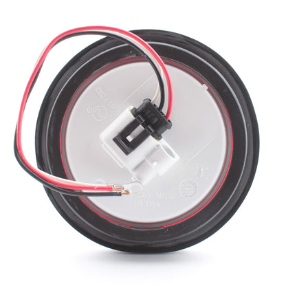 Peterson V817KR-36 Red LED 4" Round Stop Turn & Tail AMP Grommet Mount Kit