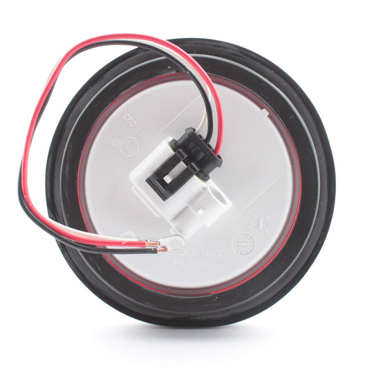 Peterson V817KR-36 Red LED 4" Round Stop Turn & Tail AMP Grommet Mount Kit