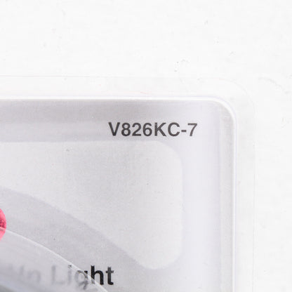 Peterson V826KC7 LED 4" Round Clear Back-Up PL3 Light White Grommet Kit