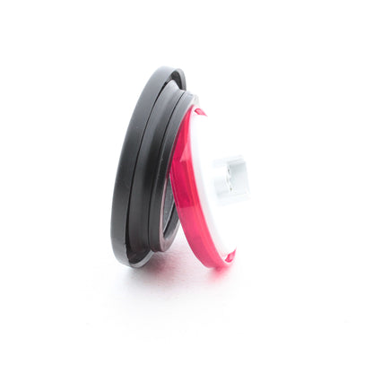 Peterson V826KR-7 4" Round Red LED Stop Turn Tail Light Grommet Mount Kit