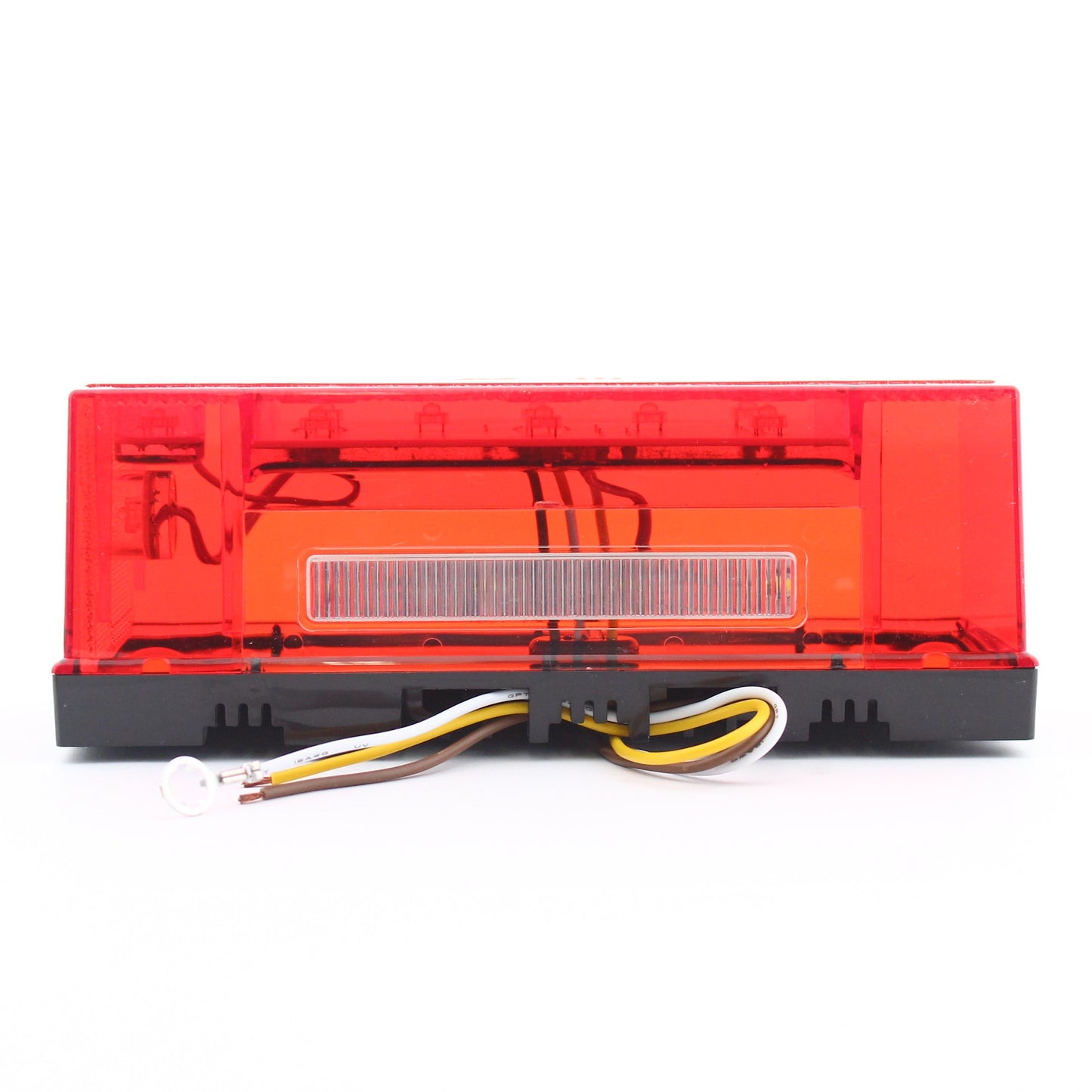 Peterson V856L 7-15/16" Piranha Red LED Left License Tail Light Over 80" Wide