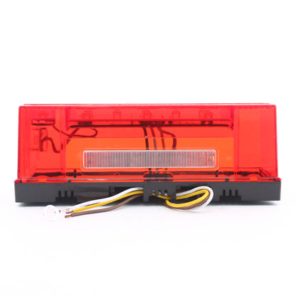 Peterson V856L 7-15/16" Piranha Red LED Left License Tail Light Over 80" Wide
