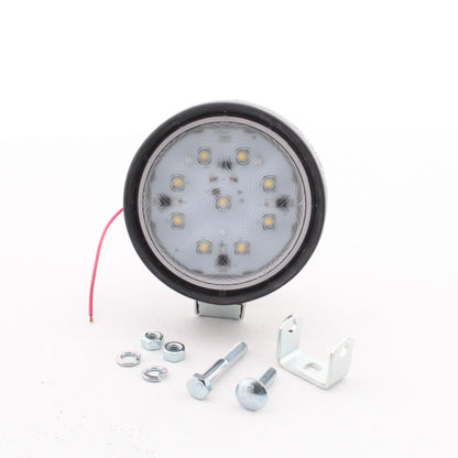 Peterson V908 LumenX 4" Round White LED Work Light Rubber Housing Trailer