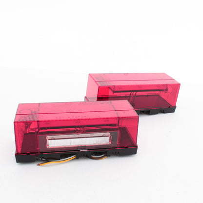 Pair Peterson V947 Piranha LED Rear Trailer Light Kit Over 80" Wide