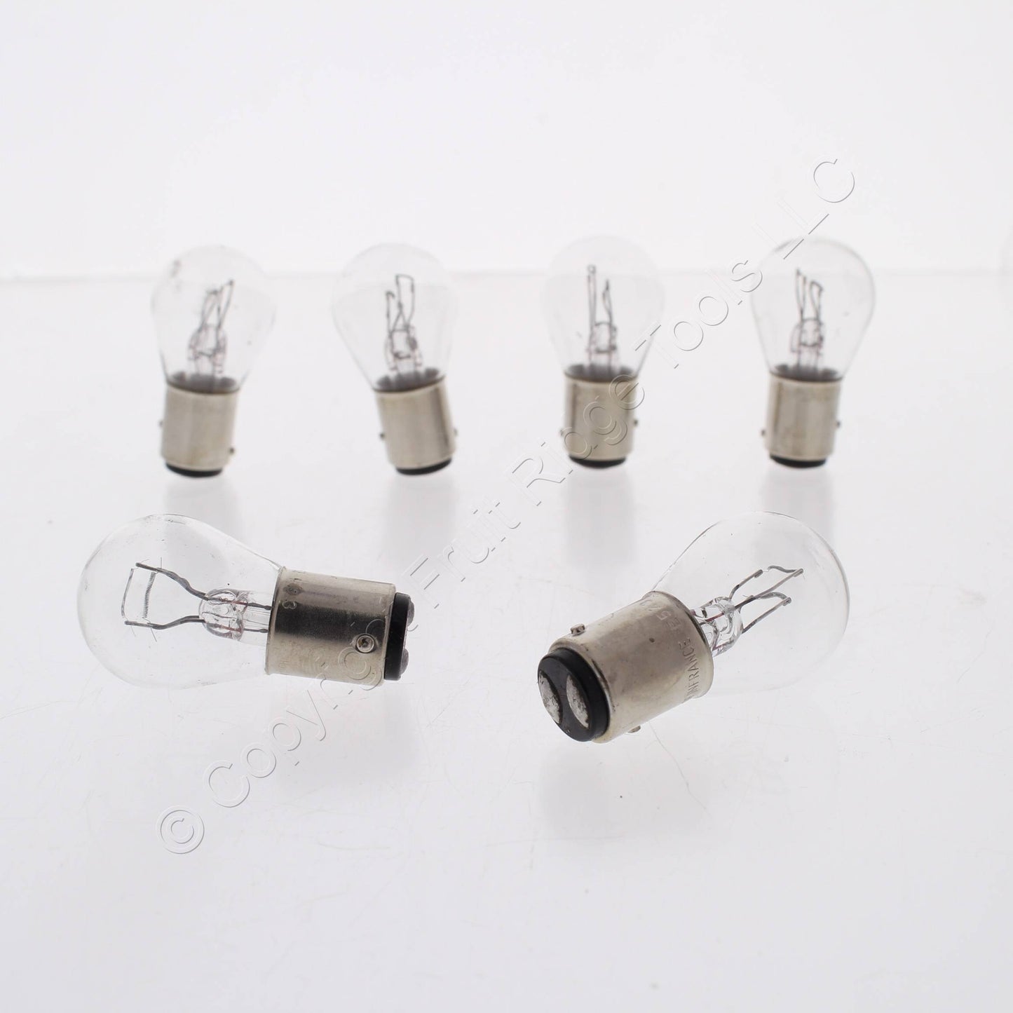 6pcs Philips Double Contact Miniature Incandescent Replacement 8.26W Bulbs 1157