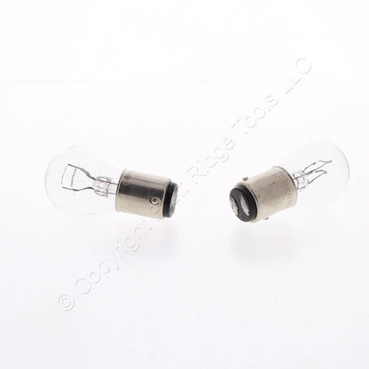6pcs Philips Double Contact Miniature Incandescent Replacement 8.26W Bulbs 1157
