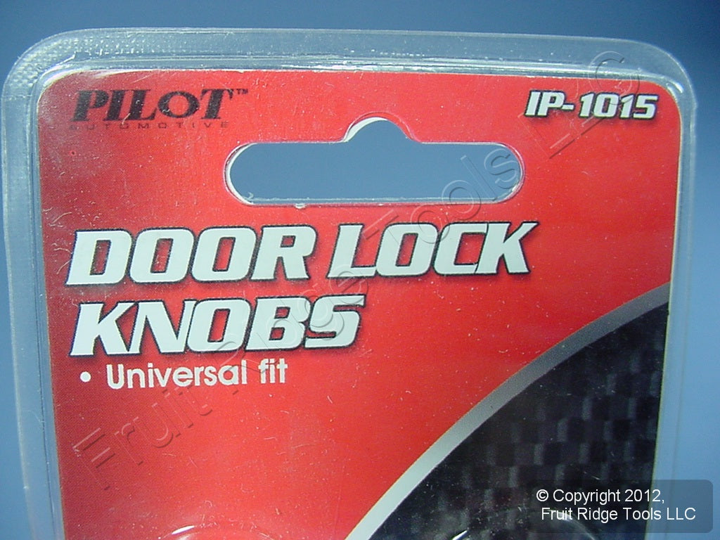 Pilot IP-1015 Bloodshot Eye Ball Door Lock Pin Pull Knobs Non-Threaded 2pcs