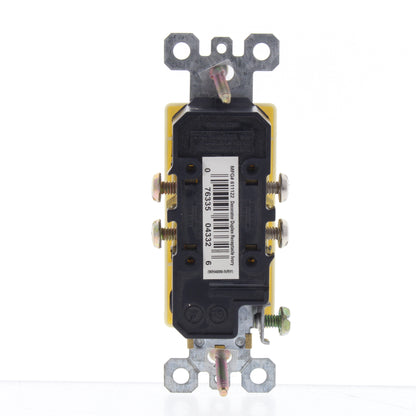 Preferred Industries WH4000-I 15A Ivory Decorator Receptacle Outlet 5-15R 125V