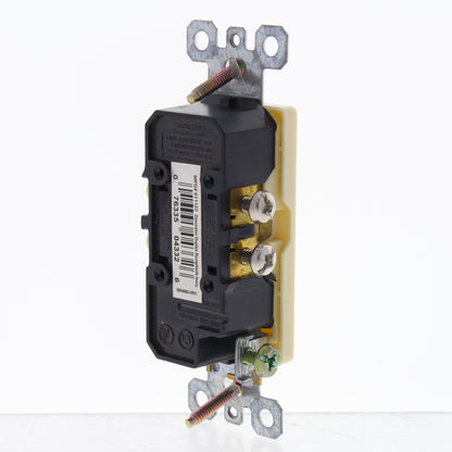 Preferred Industries WH4000-I 15A Ivory Decorator Receptacle Outlet 5-15R 125V