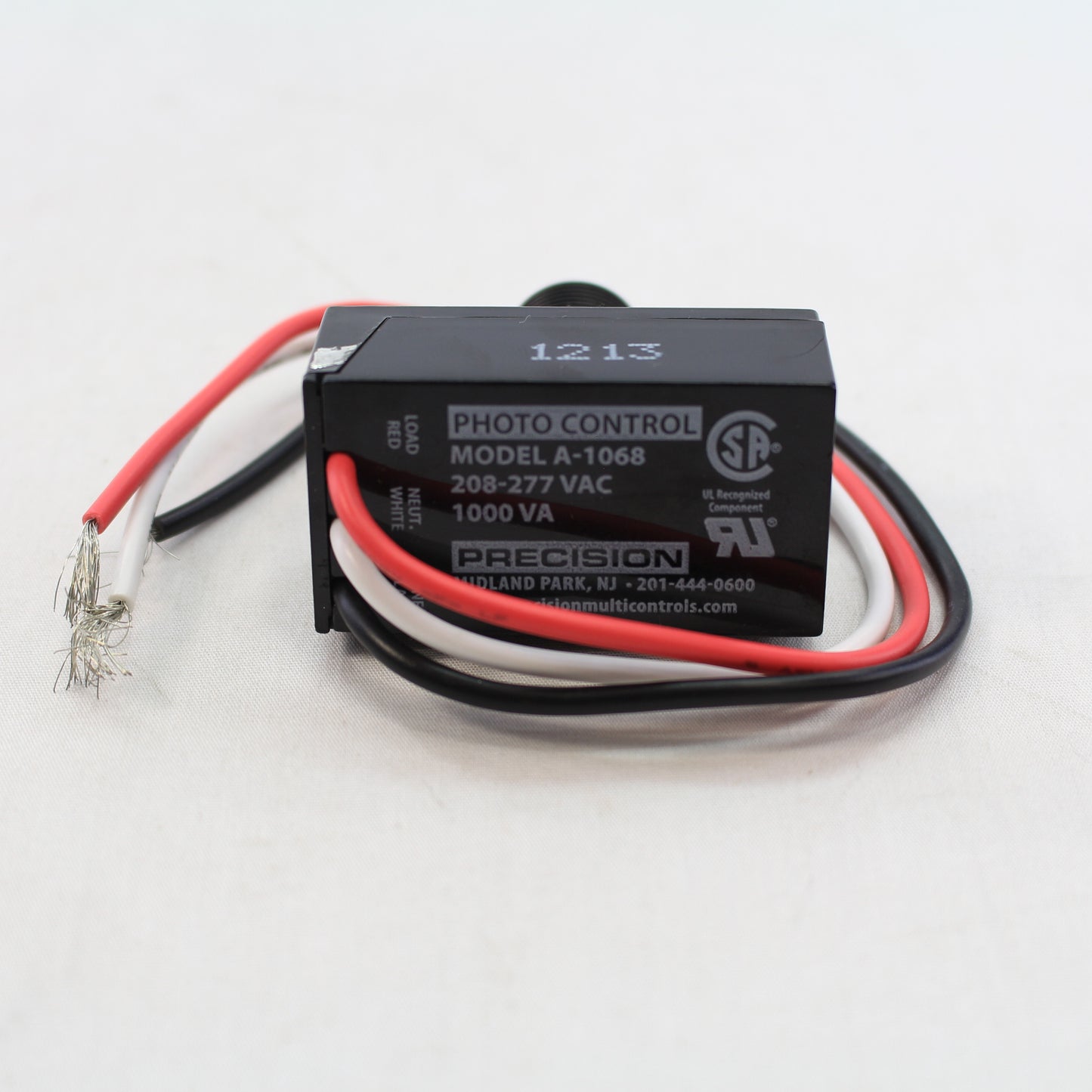 Precision A1068 208-277V 1000VA Button Style Photocell Sensor
