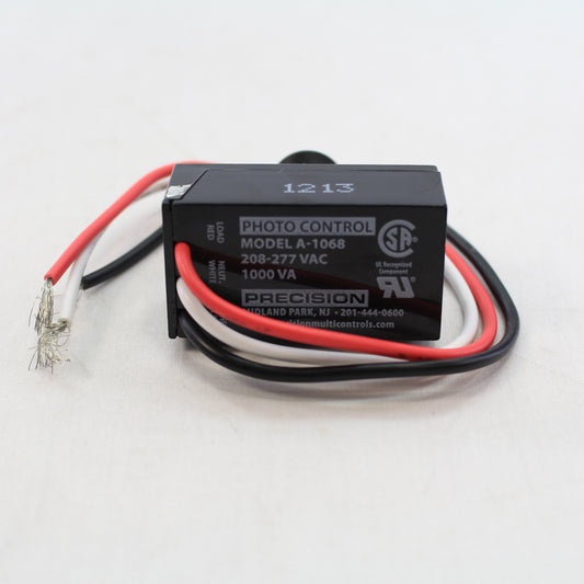 Precision A1068 208-277V 1000VA Button Style Photocell Sensor