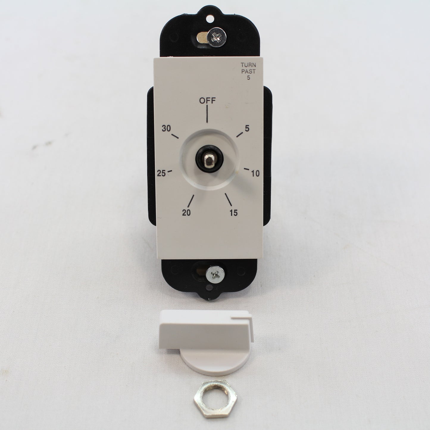 Precision PD-30M-W White Spring Wound 30-Minute Timer Switch 20 AMP 125 Vac