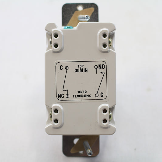 Precision PD-30M White Faded Spring Wound 30-Minute Timer Switch 20A 125 Volt AC