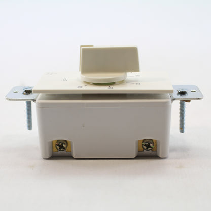Precision PD-30M White Faded Spring Wound 30-Minute Timer Switch 20A 125 Volt AC