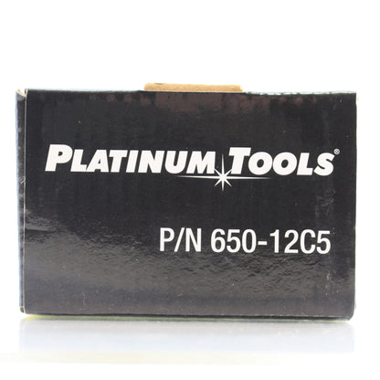 Platinum Tools 650-12C5 12 Port Cat5e Non-Shielded Patch Panel
