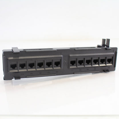 Platinum Tools 660-12C6 12 Port Cat6 Non-Shielded Patch Panel