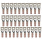 31-Pack Penn-Union Puc BBLU-035 Red B-324 B-18 Battery Cable Lugs 1/2"