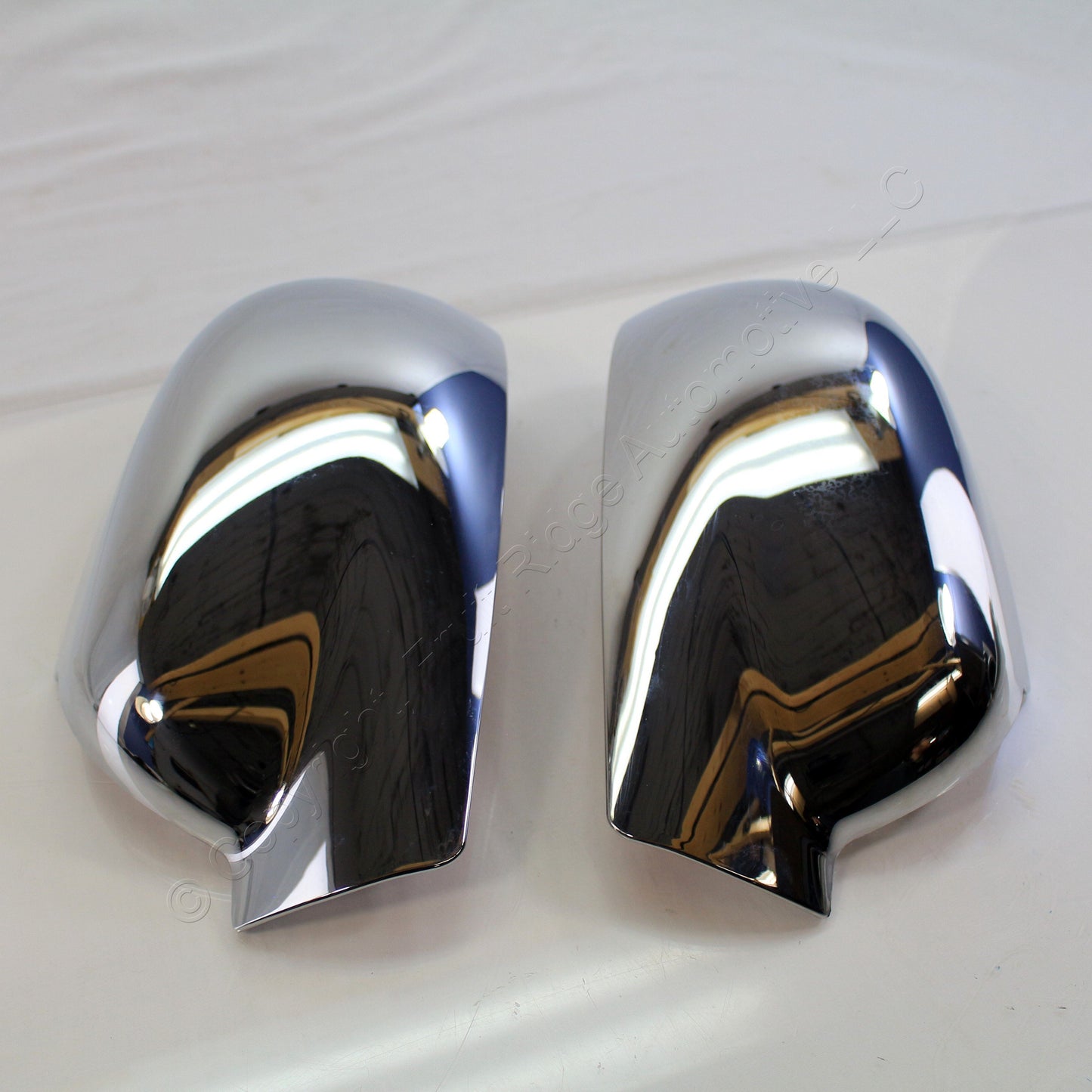 Pair Putco 40052 Chrome Door Mirror Cover Trim Overlays for 05-06 Trailblazer