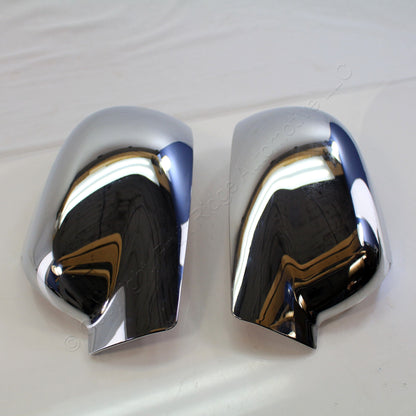 Pair Putco 40052 Chrome Door Mirror Cover Trim Overlays for 05-06 Trailblazer