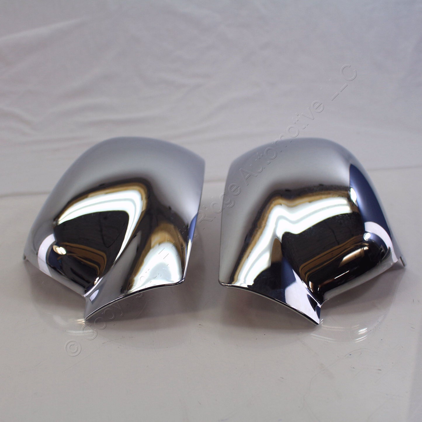 Pair Putco 40052 Chrome Door Mirror Cover Trim Overlays for 05-06 Trailblazer