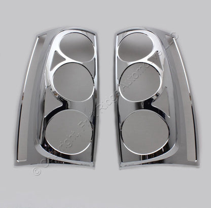 Putco 400828 Chrome Trim Tail Light Covers for 2007-up GMC Yukon Yukon XL 2pcs