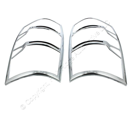 Pair Putco 400866 Chrome Tail Light Lamp Cover for 2007-13 Yukon & Yukon XL