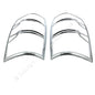 Pair Putco 400866 Chrome Tail Light Lamp Cover for 2007-13 Yukon & Yukon XL