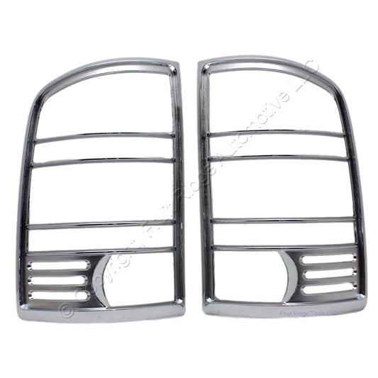 Putco 400889 Chrome Trim Tail Light Covers for 2007-2008 GMC Sierra Right Left