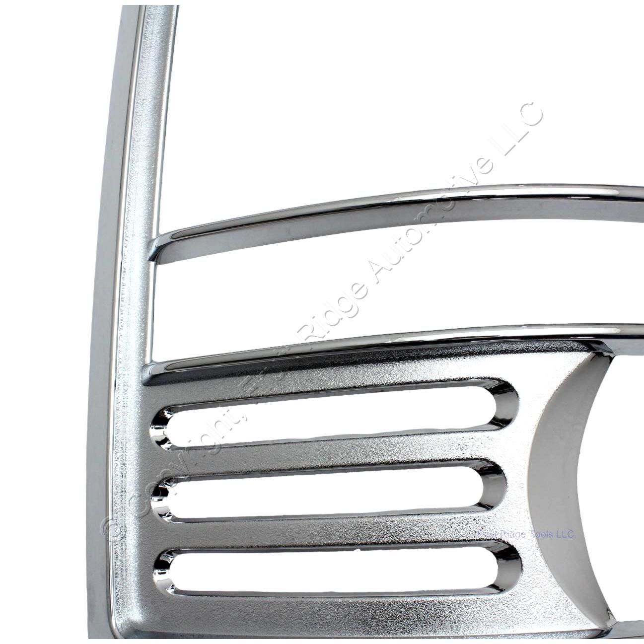 Putco 400889 Chrome Trim Tail Light Covers for 2007-2008 GMC Sierra Right Left