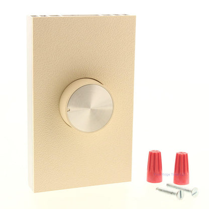Power Controls 1-Pole Ivory Architectural Fan Speed Control Dial On/Off 8A HD