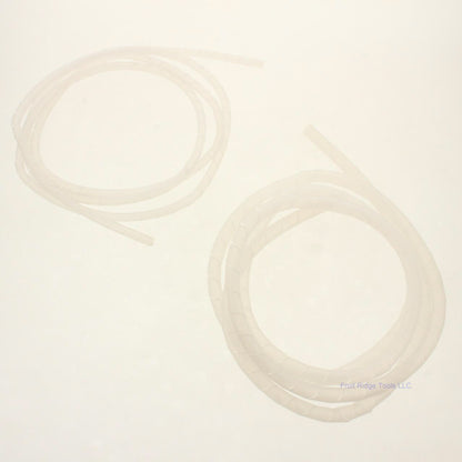 Assorted 5313 12ft Dual Nylon Spiral Wrap Tubing 6ft 1/4" & 6' 1/2" Diameter