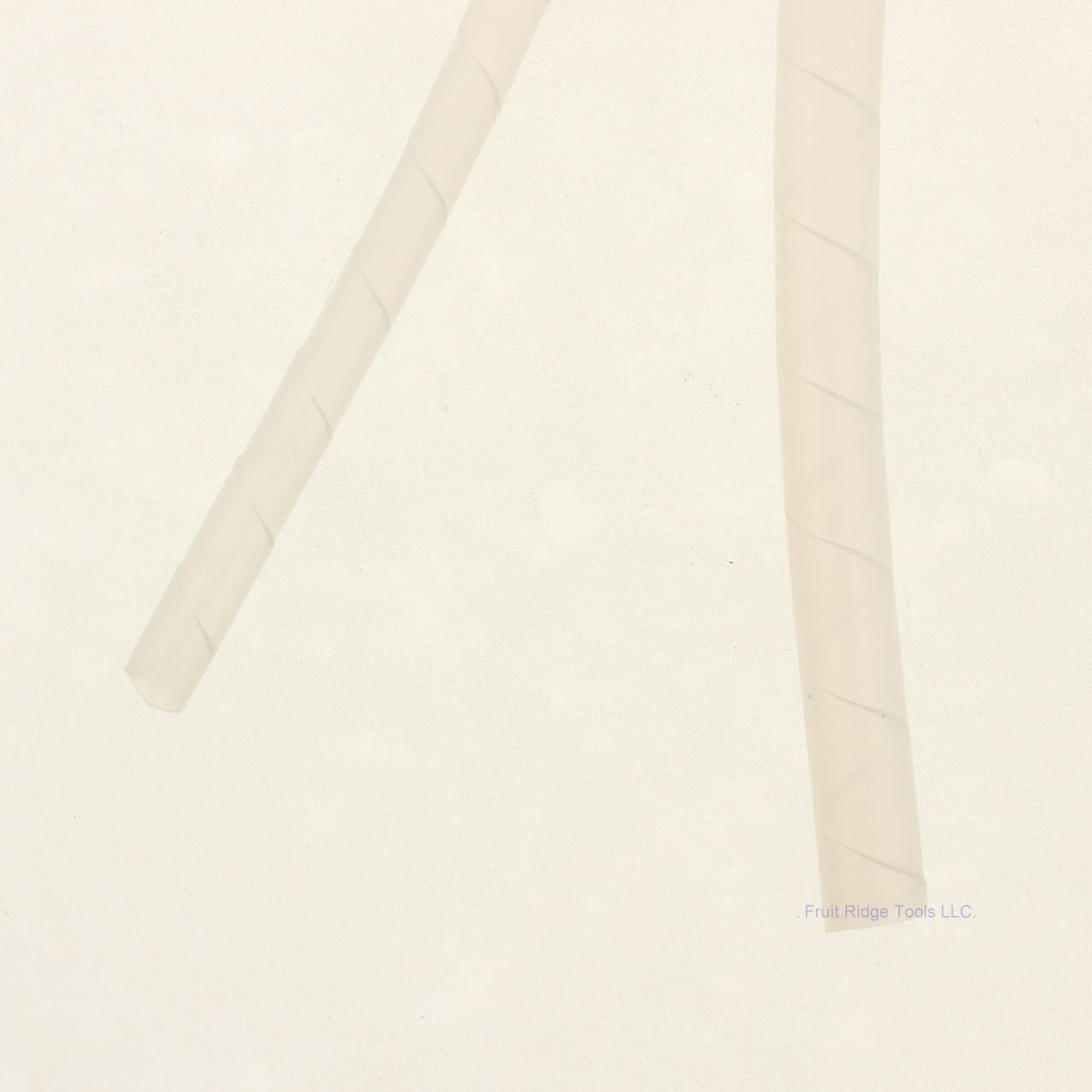 Assorted 5313 12ft Dual Nylon Spiral Wrap Tubing 6ft 1/4" & 6' 1/2" Diameter