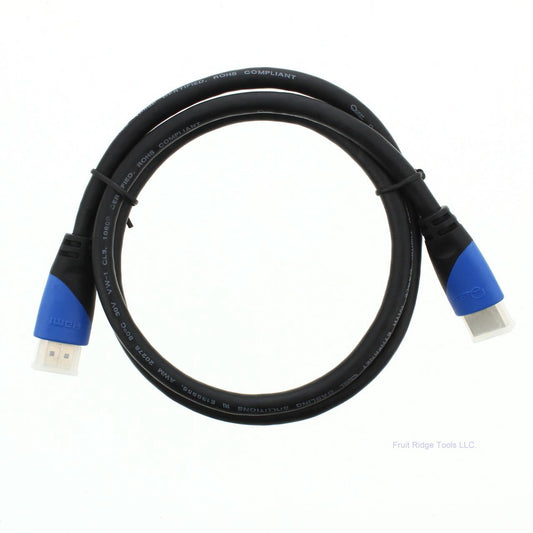 Quest HDI-1403 3ft Technology International HDMI High Speed Ethernet Cable Data