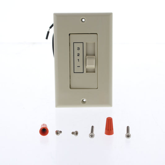 Quorum 7-1191-10 Almond Ceiling Fan Wall Control Slide
