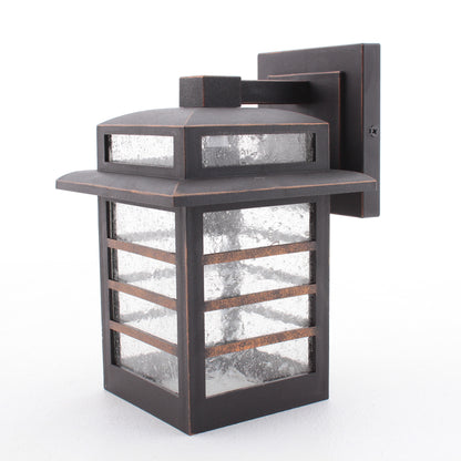 Quoizel 1-Light Bronze Finish 9" Outdoor Wall Pendant 100W A19 Medium Base