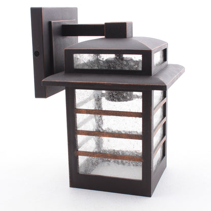 Quoizel 1-Light Bronze Finish 9" Outdoor Wall Pendant 100W A19 Medium Base