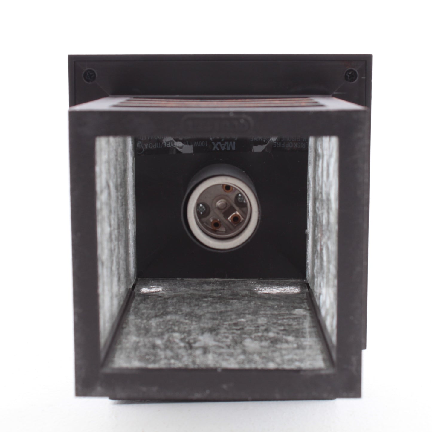 Quoizel 1-Light Bronze Finish 9" Outdoor Wall Pendant 100W A19 Medium Base