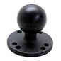 RAM� Mount 2.5" Pre-Drilled Round Plate C-Size 1.5" Ball & Steel Reinforced Bolt