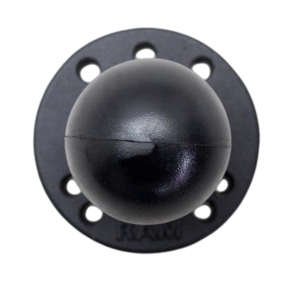 RAM� Mount 2.5" Pre-Drilled Round Plate C-Size 1.5" Ball & Steel Reinforced Bolt