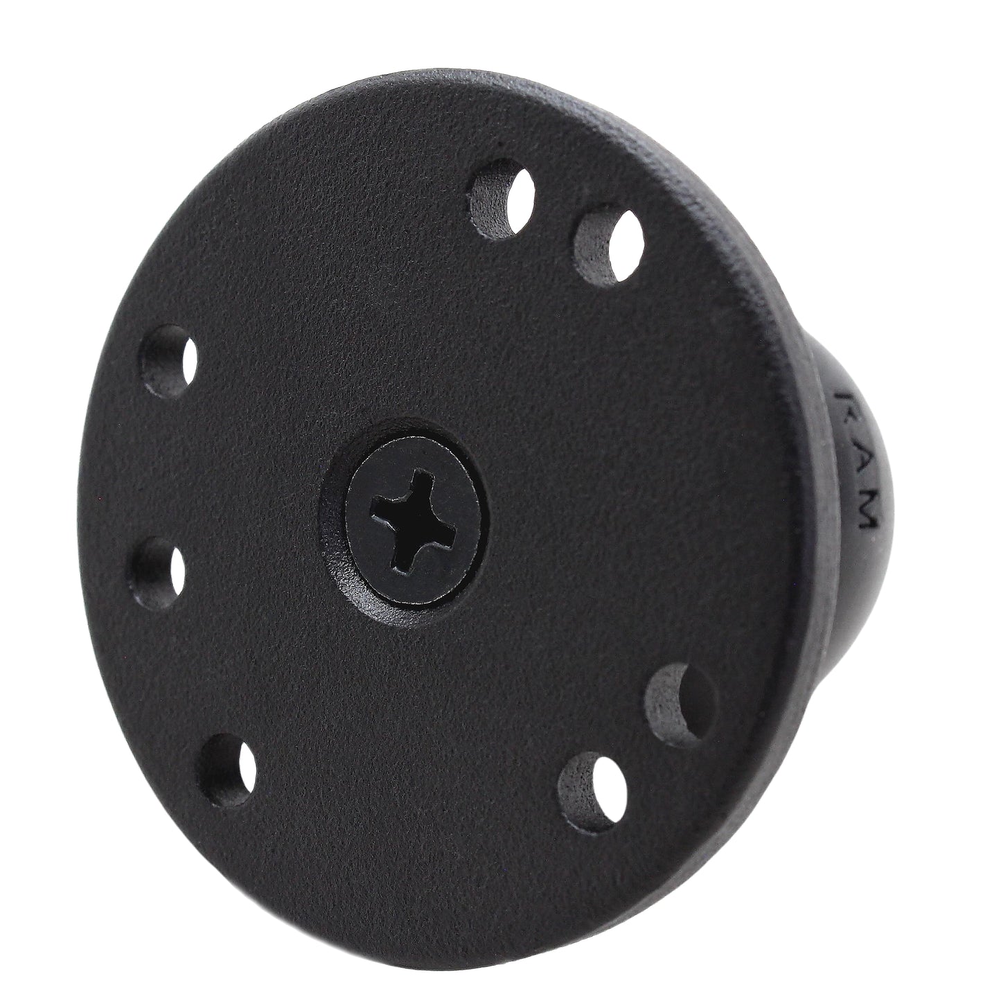 RAM� Mount 2.5" Pre-Drilled Round Plate C-Size 1.5" Ball & Steel Reinforced Bolt