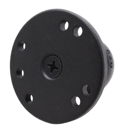 RAM� Mount 2.5" Pre-Drilled Round Plate C-Size 1.5" Ball & Steel Reinforced Bolt