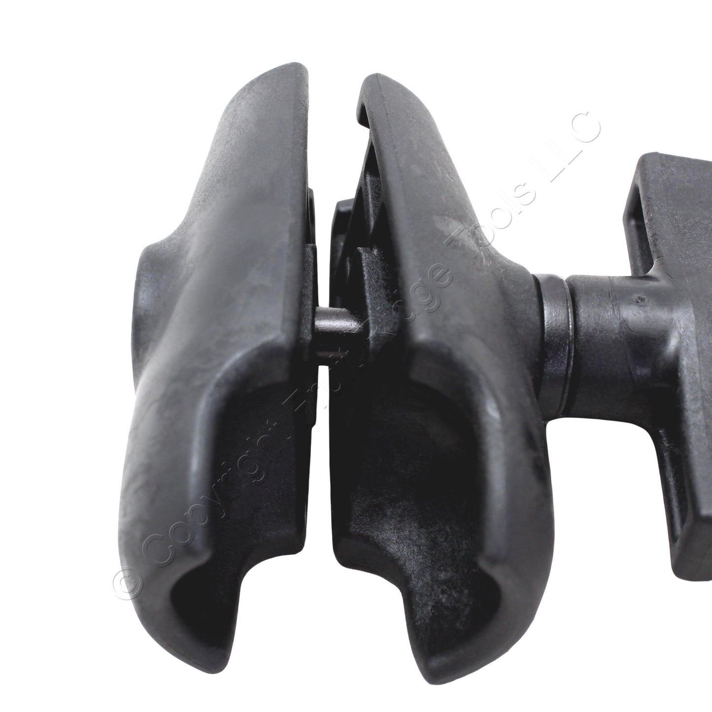 3pc RAM� 1.5" C-Size Ball Mount AMPS Round Button w/ 2.5" Base Single Socket Arm