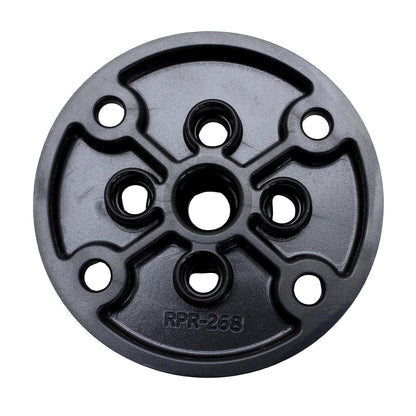 RAM� Composite Mount 2.5" Pre-Drilled AMPS Round Plate Octagon Button RAP-293U