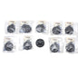 10pcs RAM� Composite Mount 2.5" Pre-Drilled Round Plate Octagon Button RAP-293U