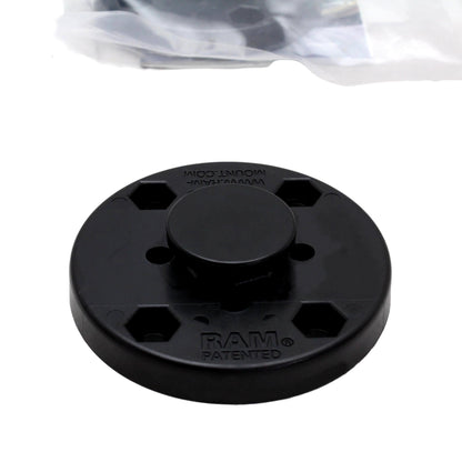 10pcs RAM� Composite Mount 2.5" Pre-Drilled Round Plate Octagon Button RAP-293U
