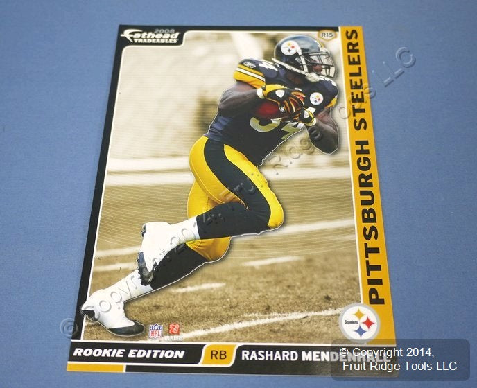Rashard MEndenhall Pittsburgh Steelers NFL Rookie Fathead Player Wall Decal 5x7