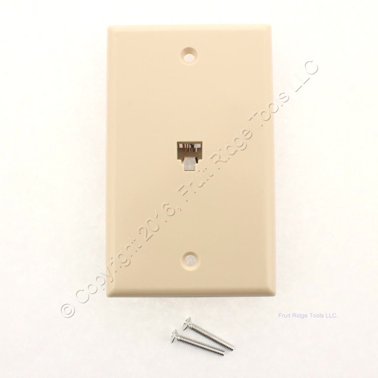 RCA Ivory Telephone Modular Wall Jack