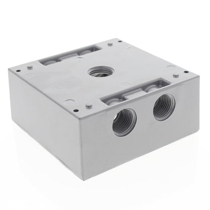 Red Dot 2IH5-1 Universal 2-Gang Stainless Weatherproof Outlet Box