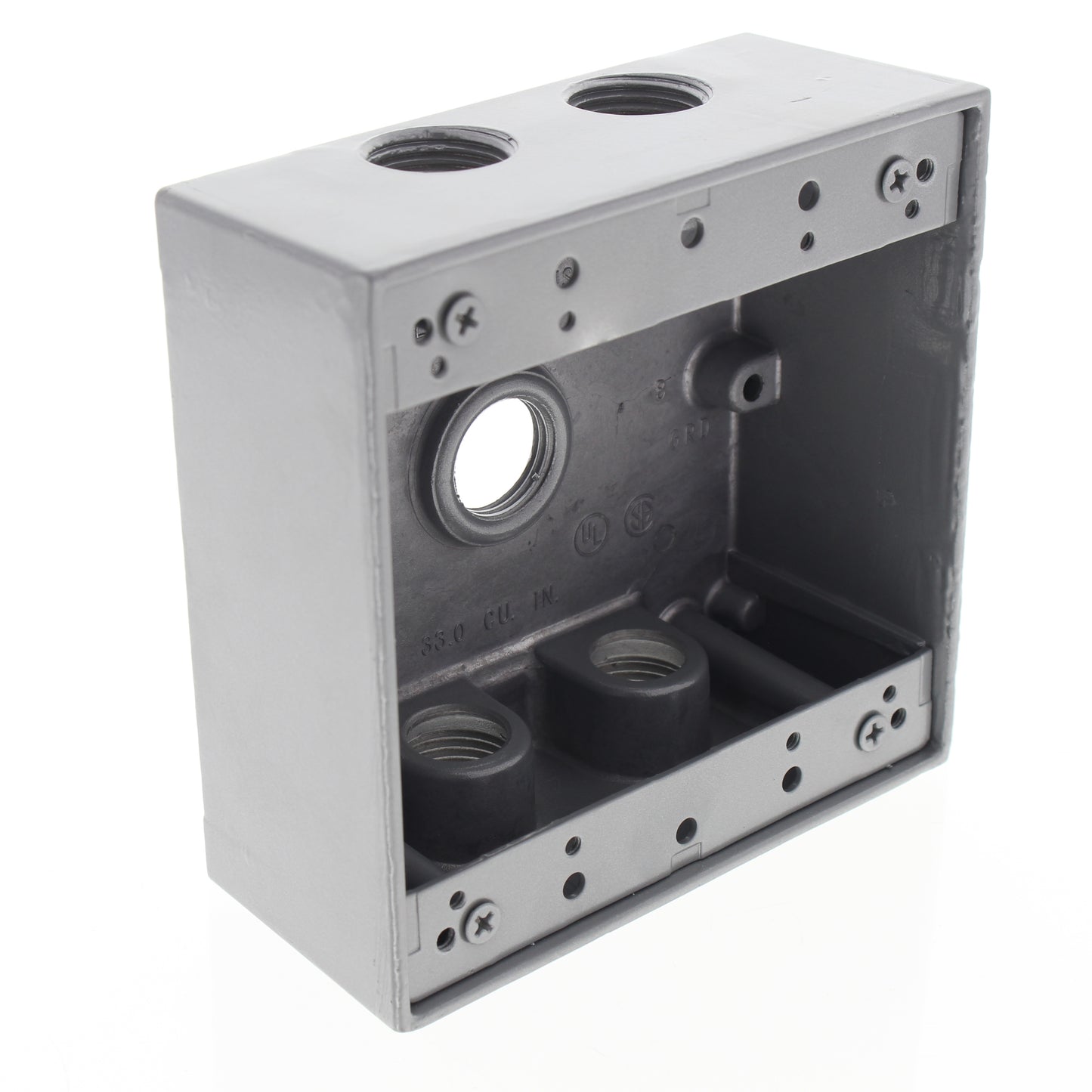 Red Dot 2IH5-1 Universal 2-Gang Stainless Weatherproof Outlet Box