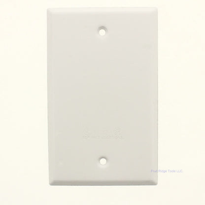 RedDot RCCBWH White Insulated Wet Location Blank Cover Wallplate